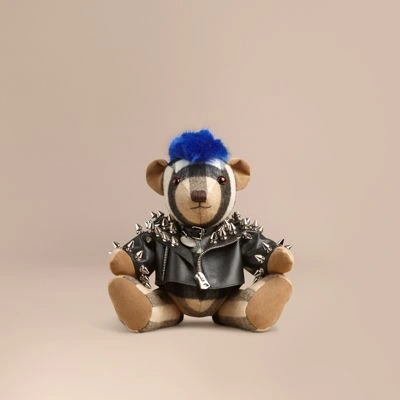 Burberry The Punk Thomas Bear In Camel