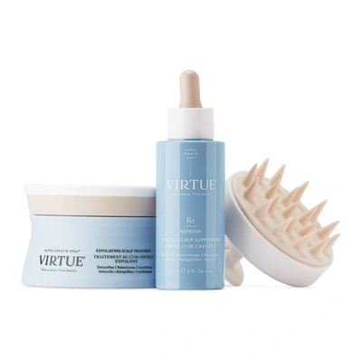 Virtue Dermstore Exclusive Scalp Treatment (3-piece) ($100 Value) In Colorless