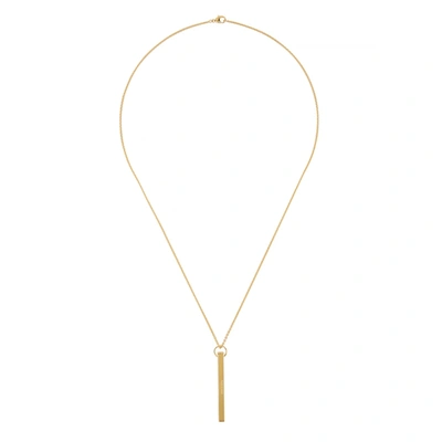Tom Wood 9kt Gold-plated Chain Necklace In Metallic