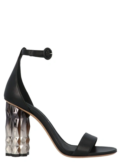 Ferragamo Salvatore  Women's Black Sandals