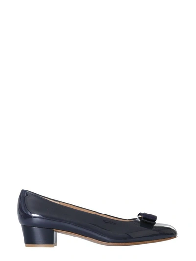 Ferragamo Salvatore  Women's Blue Heels