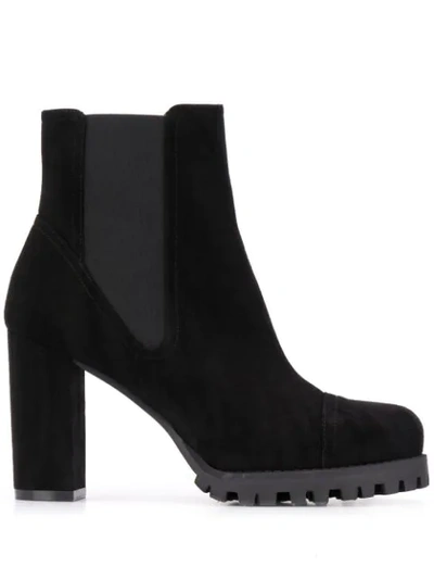 Stuart Weitzman Women's Wenda Pull On Booties In Black