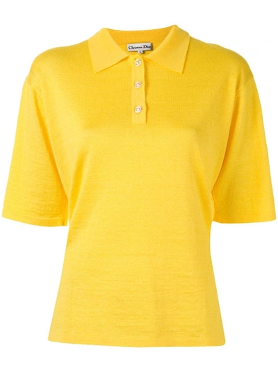 Pre-owned Dior  Polo Shirt In Yellow