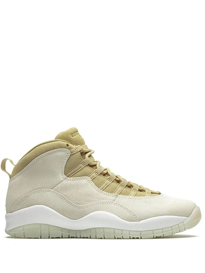 Jordan Air  10 Retro Sneakers In White