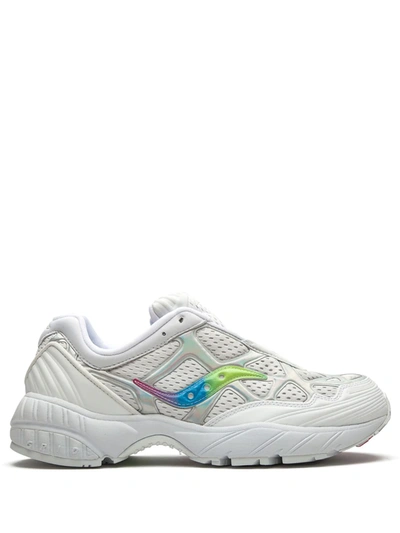 Saucony Grid Web Sneakers In White