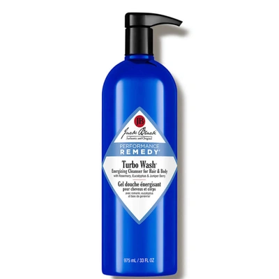 Jack Black Turbo Wash Energizing Cleanser For Hair & Body In White
