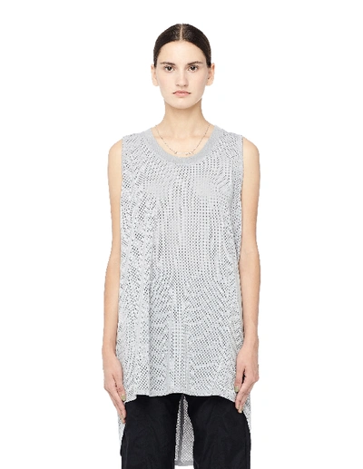 Fear Of God Essential Tri-blend Tank In Grey