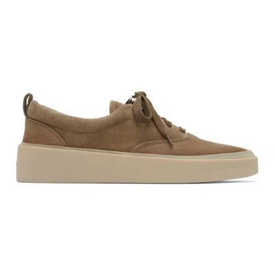 Fear Of God 101 Lace Up Taupe Sneakers In Beige,brown