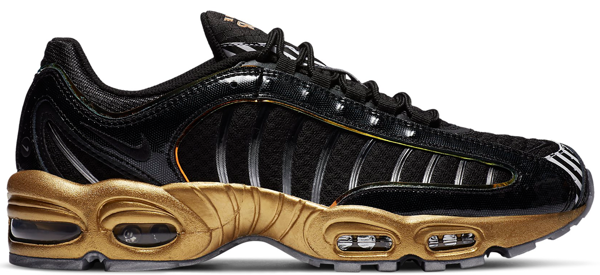 Pre Owned Nike Air Max Tailwind 4 Earth Mars In Black Metallic Black White Metallic Gold Modesens