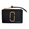 Marc Jacobs Snapshot Top Zip Wallet In Black