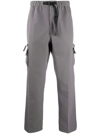 Carhartt Elmwood Straight Trousers In Grey