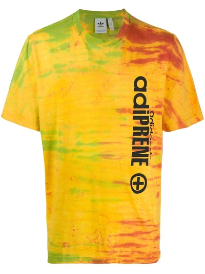 Adidas Originals Adriprene Logo T-shirt In Yellow