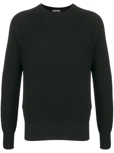 Tom Ford Cashmere Jumper In Black