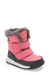 Sorel Kids' Whitney(tm) Ii Short Waterproof Insulated Boot In Tropic Pink