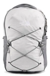 The North Face 'jester' Backpack In Tnf White Met Mlange/ Mid Grey