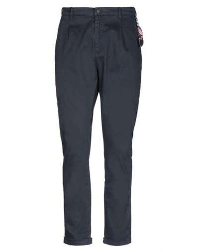 Grey Daniele Alessandrini Pants In Blue