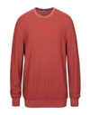 Tagliatore Sweaters In Rust