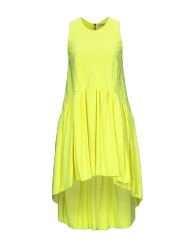 Balenciaga Short Dress In Yellow