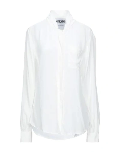 Moschino Shirts In White