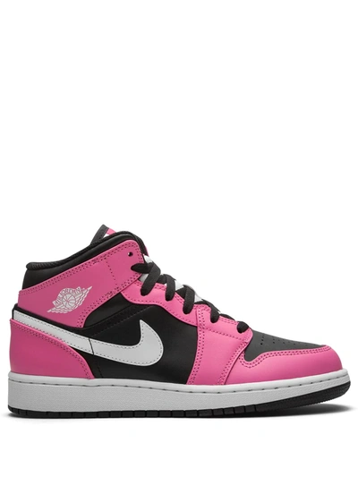 Jordan Kids' Air  1 Mid Sneakers In Pink