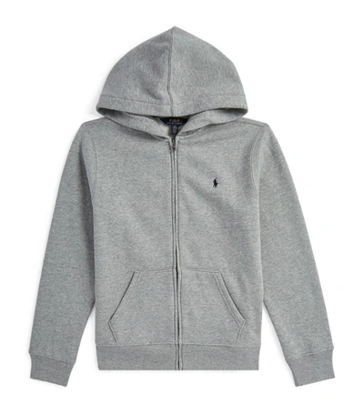 Ralph Lauren Kids' Hooded Sweater (10-14 Years) In Grey