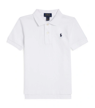 Ralph Lauren Kids' Custom Fit Polo Shirt (2-3 Years) In White