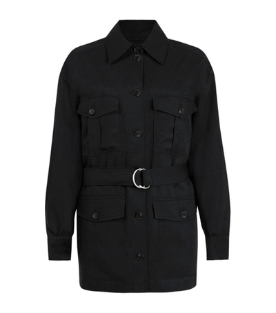 Allsaints Jax Utility Jacket In Black