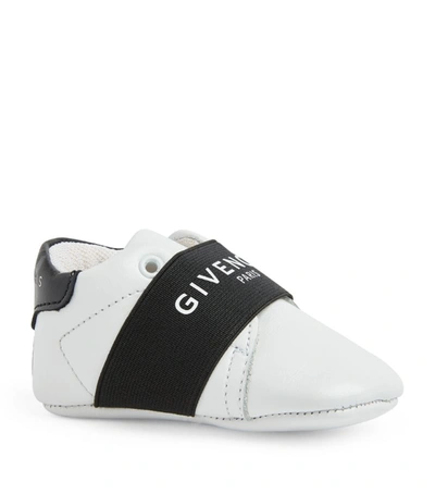 Givenchy Babies' Kids Leather Logo Booties
