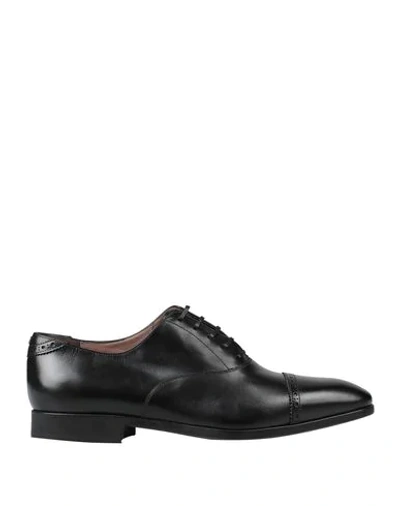 Salvatore Ferragamo Lace-up Shoes In Black