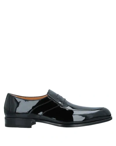 A.testoni Loafers In Black