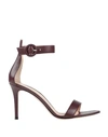 Gianvito Rossi Sandals In Deep Purple