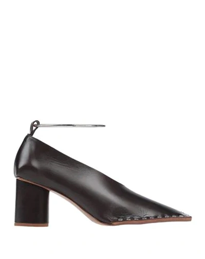 Jil Sander Pumps In Brown