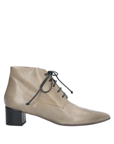 Marsèll Ankle Boots In Khaki