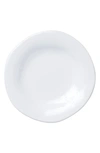 Vietri Aurora Stoneware Salad Plate In Snow
