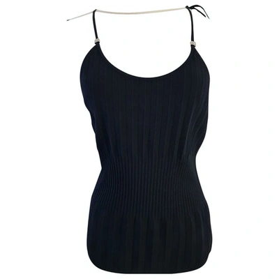Pre-owned Versace Camisole In Black
