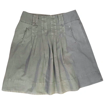 Pre-owned Armani Jeans Mid-length Skirt In Grey