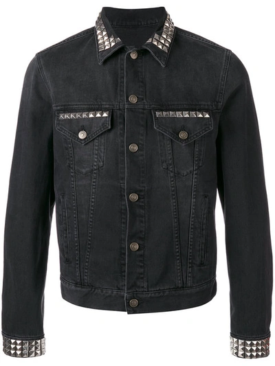 Gucci studded shop denim jacket