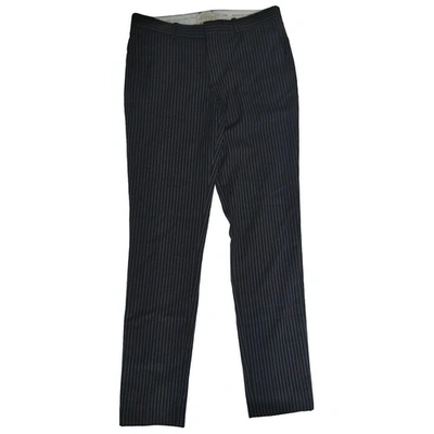 Pre-owned Each X Other Each X Wool Trousers In Blue