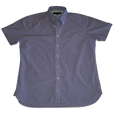 Pre-owned Tommy Hilfiger Shirt In Purple