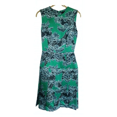 Pre-owned Jonathan Saunders Mid-length Dress In Green
