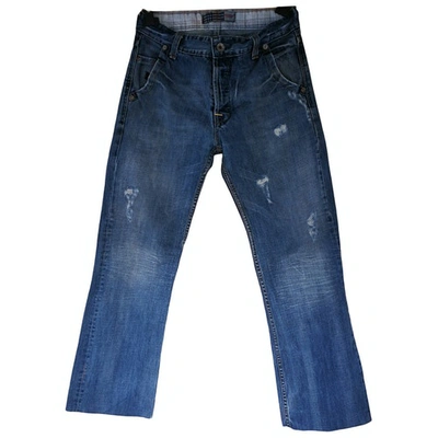 Pre-owned Burberry Large Jeans In Blue