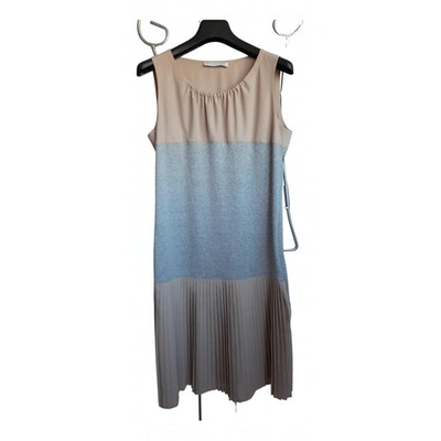 Pre-owned Fabiana Filippi Mid-length Dress In Grey