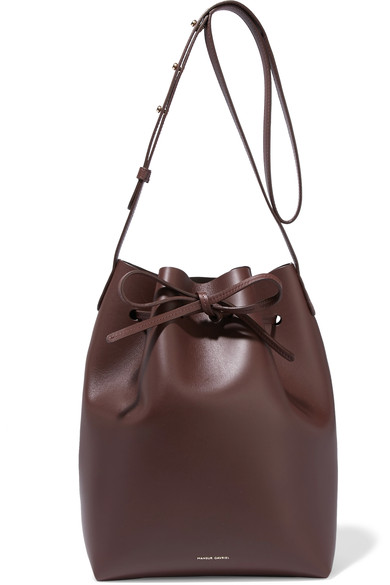 Mansur Gavriel Large Leather Bucket Bag | ModeSens