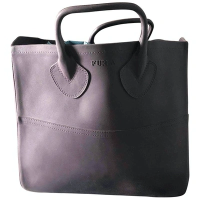 Pre-owned Furla Handbag In Purple
