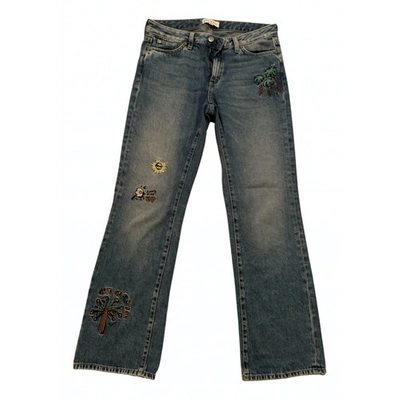Pre-owned Mira Mikati Blue Denim - Jeans Jeans