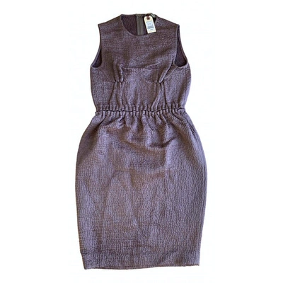 Pre-owned Bottega Veneta Wool Mid-length Dress In Other