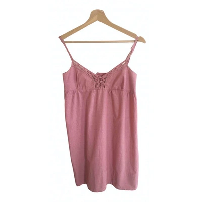 Pre-owned Comptoir Des Cotonniers Mid-length Dress In Pink