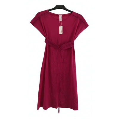 Pre-owned Eres Pink Cotton Dress