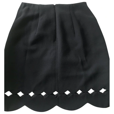 Pre-owned Club Monaco Skirt Suit In Navy