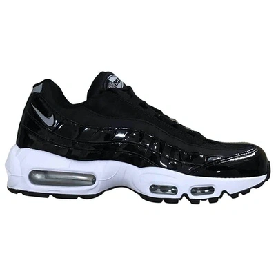 Pre-owned Nike Air Max 95 Black Rubber Trainers
